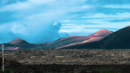 Beautiful volcanic landscap...