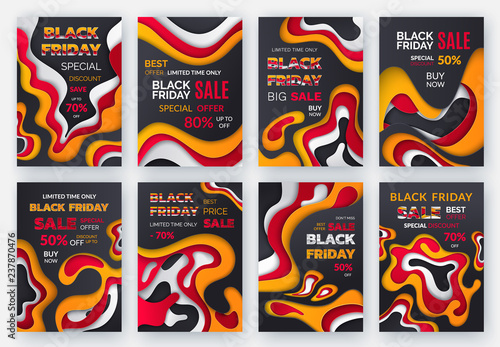 Black Friday Special Offer Limited Time Vector