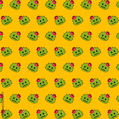 Cactus - emoji pattern 24