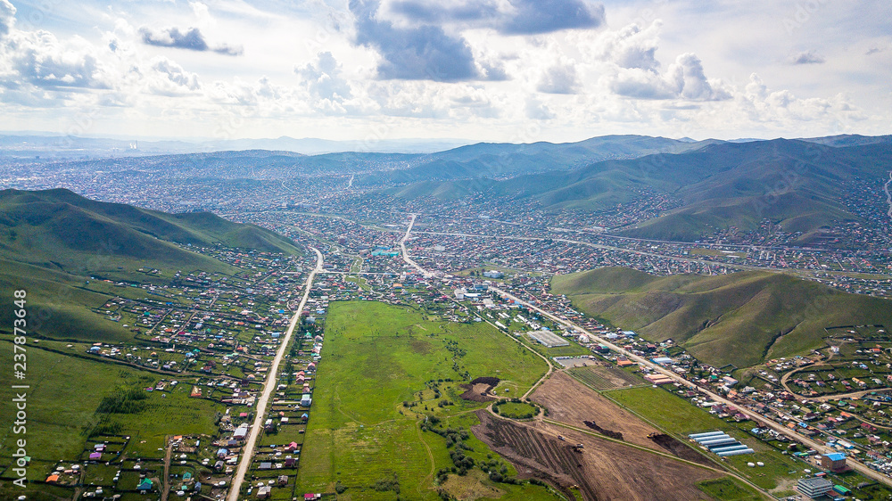 Ger district aerial Ger district aerial