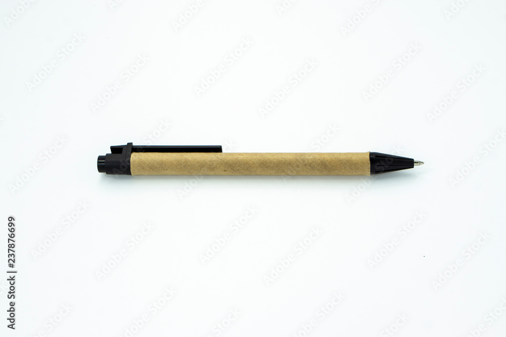 White open notebook isolated on white background. Selective focus. White open notebook isolated on white background. Selective focus.
