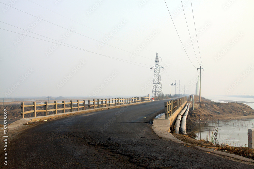 Roads and Bridges in the desert
