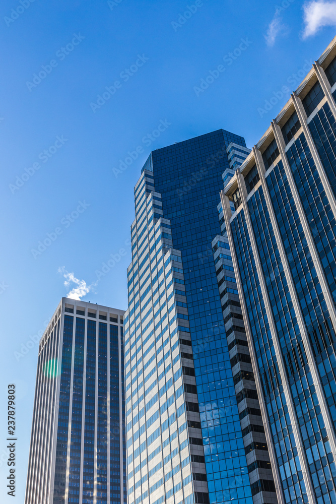 Obraz premium New york skyscrapers in Manhattan