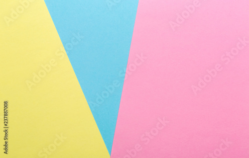 Abstract geometric pattern background with pastel paper