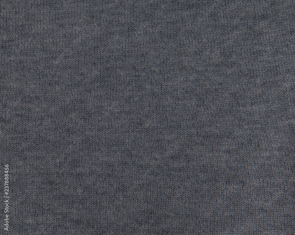 Textured dark gray fabric for the background Textured dark gray fabric for the background