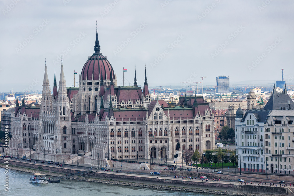 Parliament building is the business card of Budapest