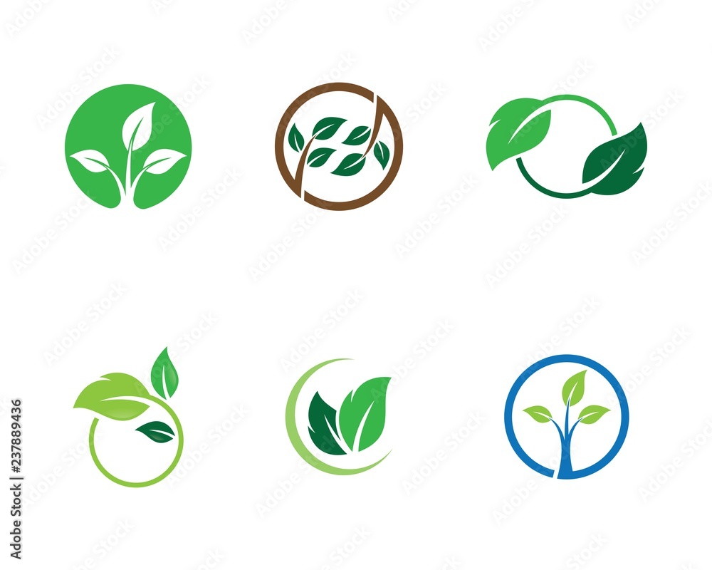 Ecology logo illustration Ecology logo illustration