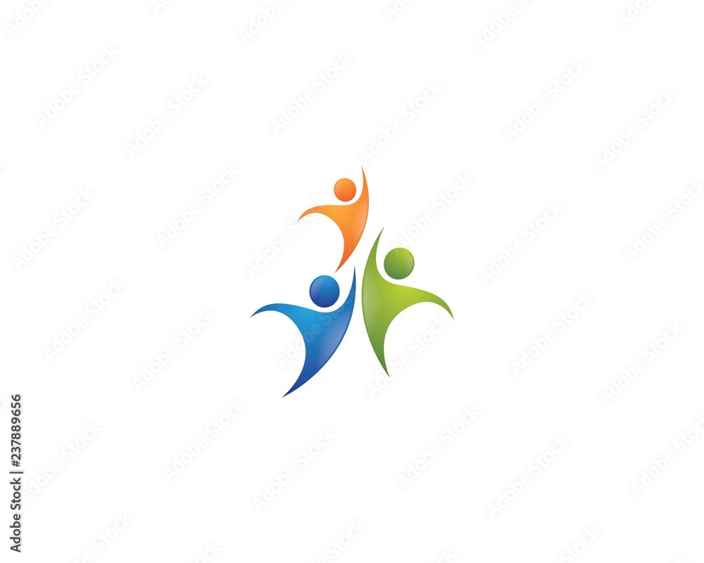 Human success logo icon Human success logo icon