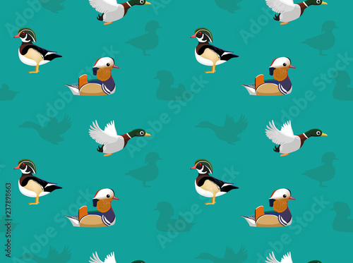 Bird Ducks Wallpaper