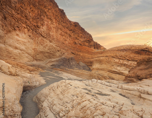 Marble Canyon at Sunset, Death Valley California