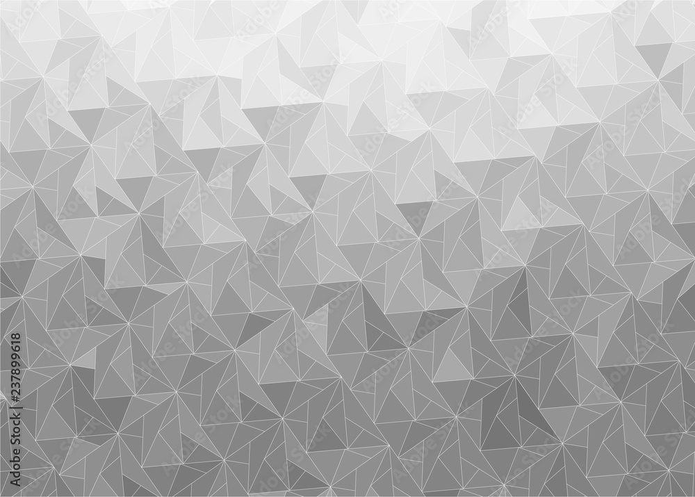 Gray abstract background with triangles Gray abstract background with triangles