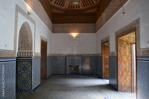 Interiors of the Bahia Palace | Marrakesh, Morocco photo
