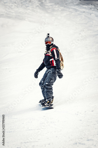Enjoying In Snowboarding © milanmarkovic78