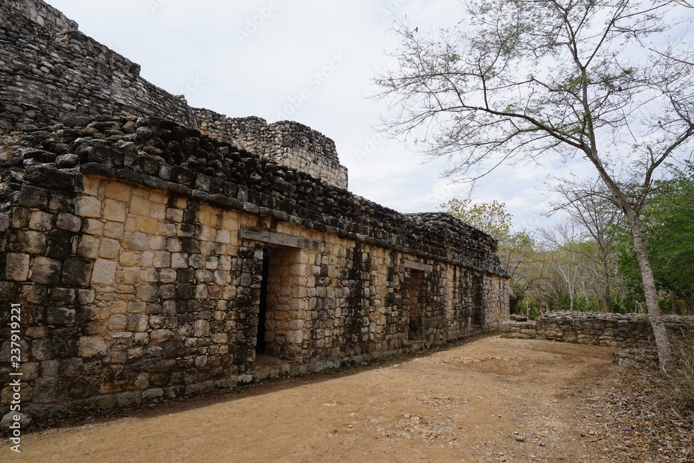 Maya Tempel | Pyramide Ek Balam in Yucatan | Mexiko