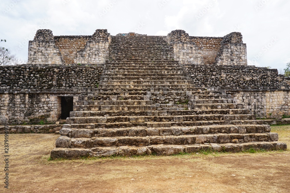 Maya Tempel | Pyramide Ek Balam in Yucatan | Mexiko Maya Tempel | Pyramide Ek Balam in Yucatan | Mexiko