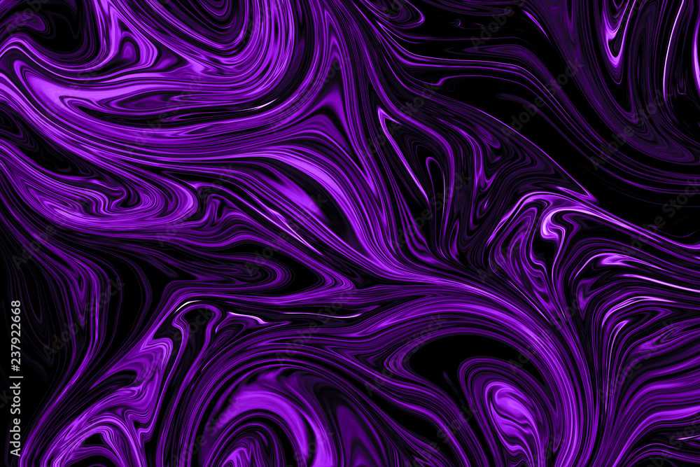Liquid Abstract Pattern With Proton Purple Graphics Color Art Form. Digital Background With Proton Purple Liquifying Flow. Liquid Abstract Pattern With Proton Purple Graphics Color Art Form. Digital Background With Proton Purple Liquifying Flow.