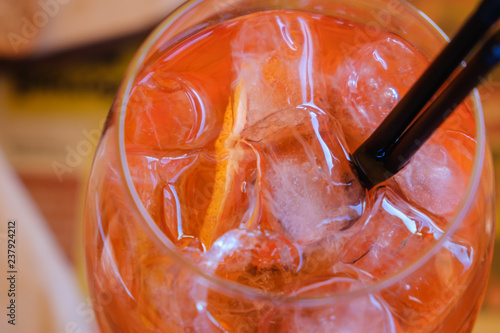 Red cocktail is in the nigh...