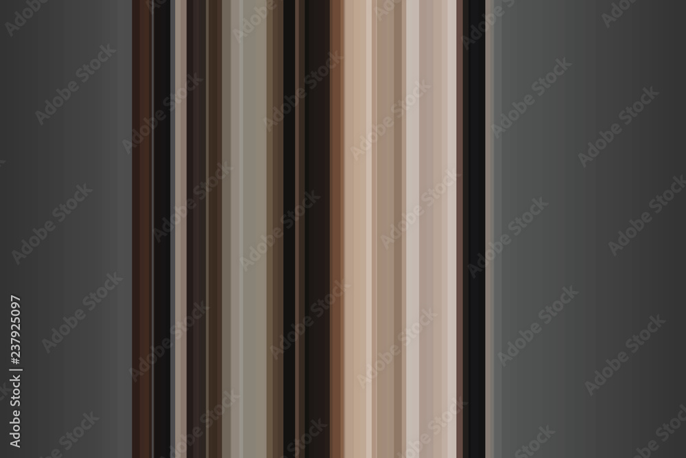 Brown coffee bronze copper seamless stripes pattern. Abstract illustration background. Stylish modern trend colors.