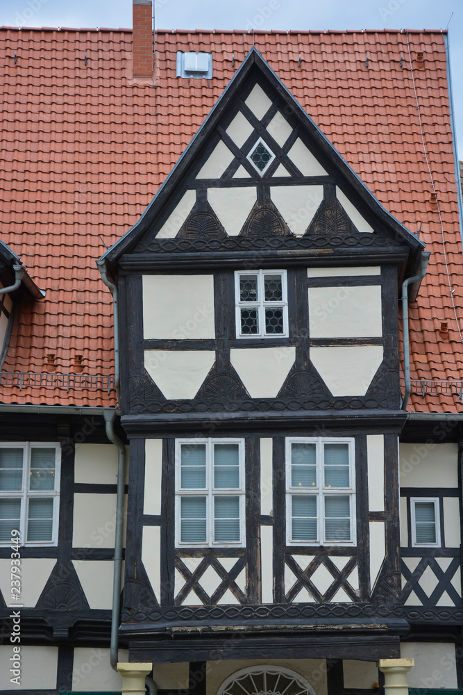 Fototapeta premium Quedlinburg, Welterbestadt, Sachsen-Anhalt, Deutschland