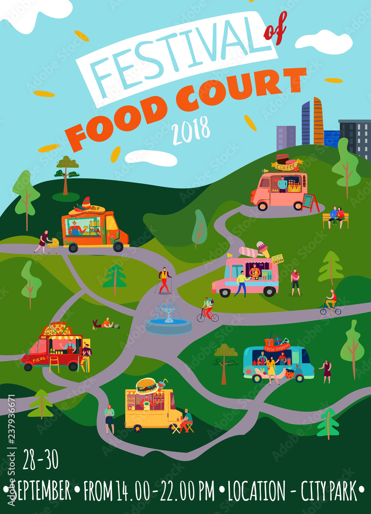 Food Trucks Poster 