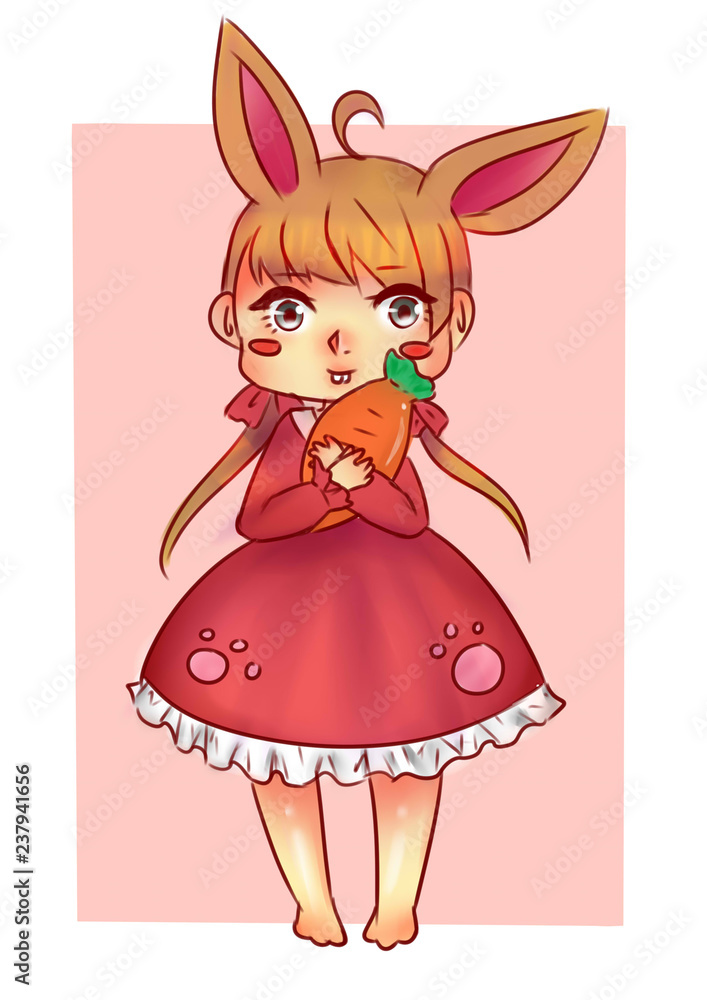 little rabbit in red dress little rabbit in red dress