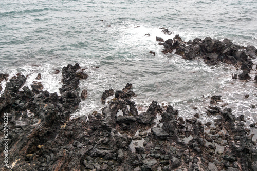 Yongduam Rock in Jeju photo