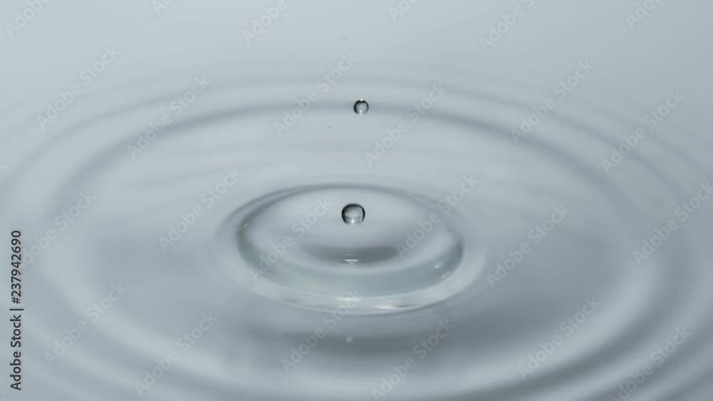 Water drop in super slow motion, shooted with high speed cinema camera at 1000fps 4K. Water drop in super slow motion, shooted with high speed cinema camera at 1000fps 4K.