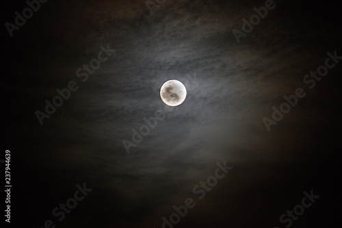 full moon in the sky