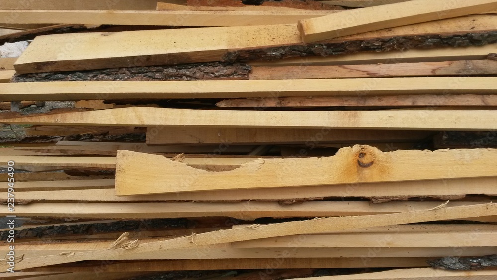 Boards and lumber