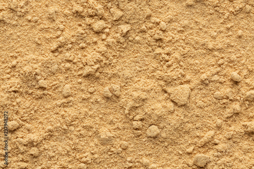 Ginger powder ground full frame rough surface