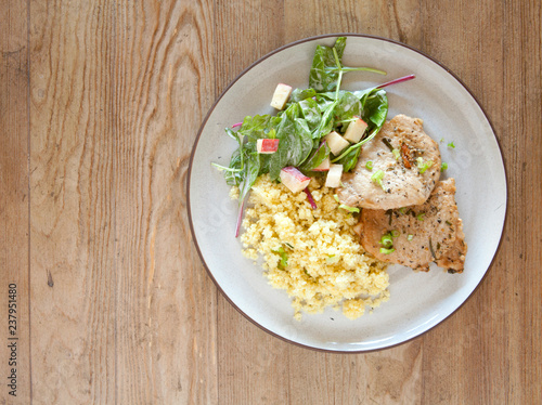 Maple Glazed Pork with Appl...