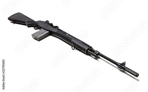 Springfield Armory M1A .303 caliber rifle photo