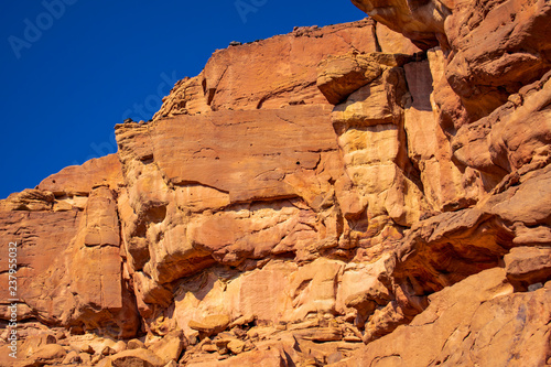 Beauty of Color Canyon in Egypt