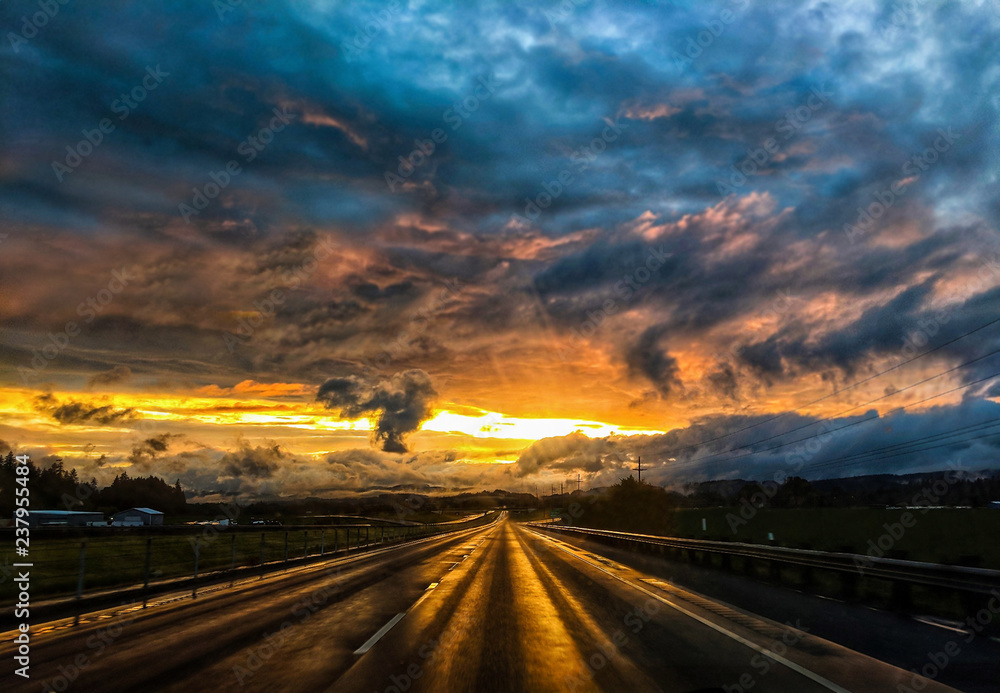Obraz premium The road home
