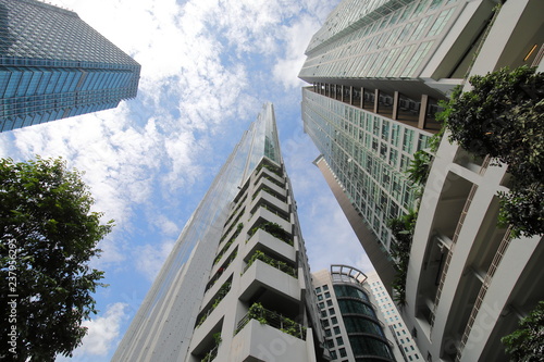 Photography Skyscraper cityscape in Little India Kuala Lumpur Malaysia