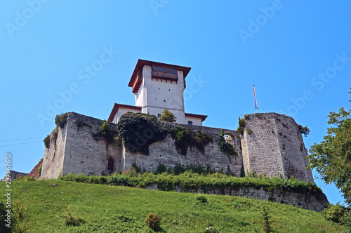 Old Fortress in the city of Gradacac in Bosnia and Herezgovina photo