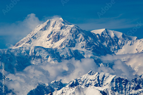 Mt. Denali on a clear day © Jennifer