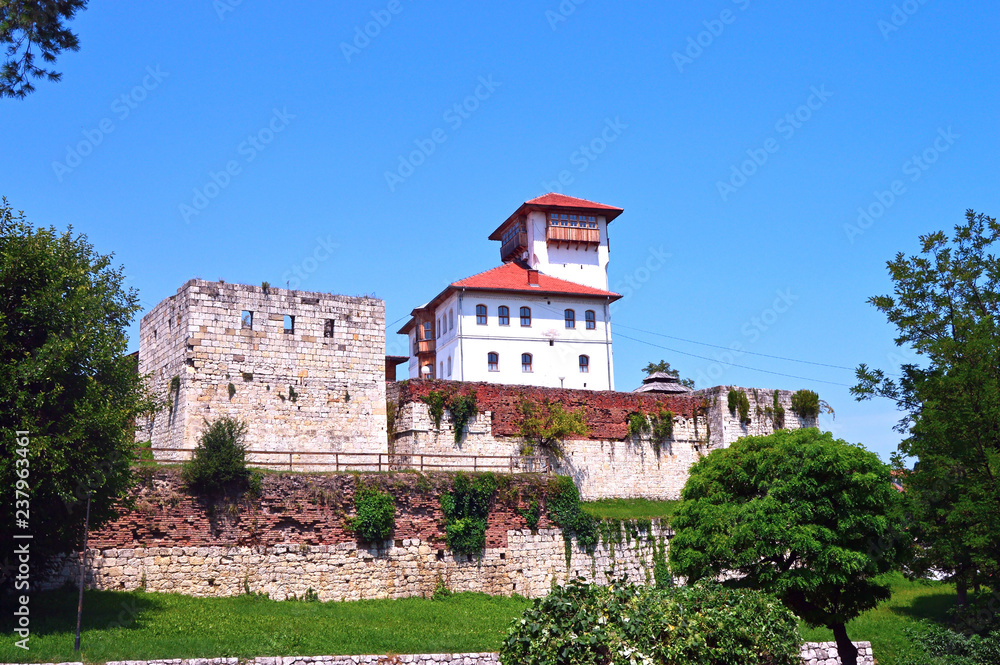 Old Fortress in the city of Gradacac in Bosnia and Herezgovina