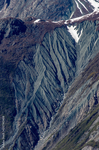 Aerial photos of Alaska Mountains