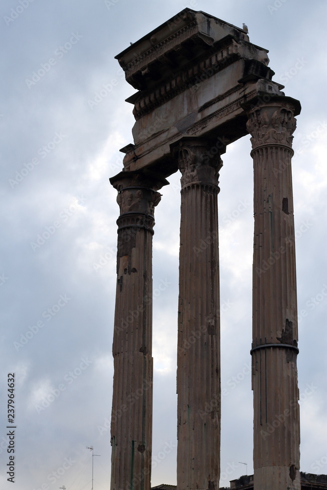 Columnas templo
