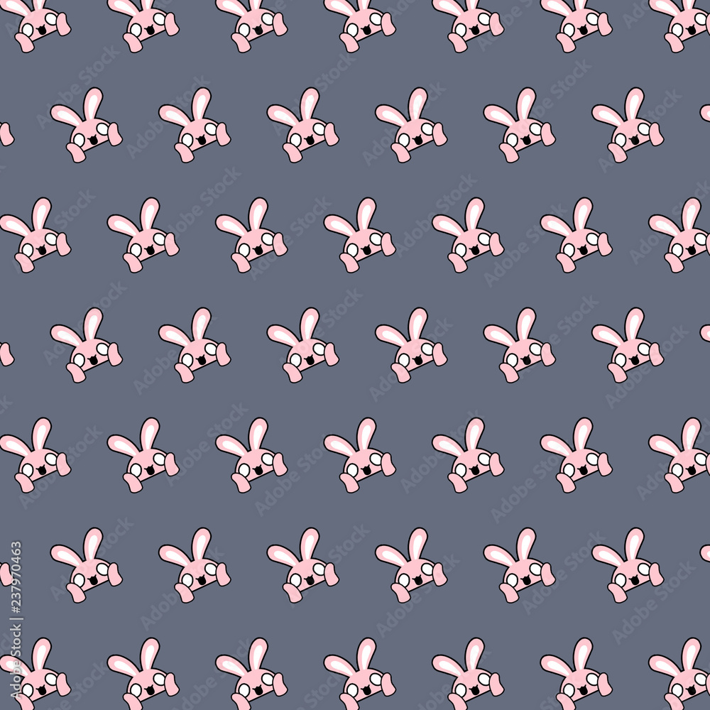 Rabbit - emoji pattern 60
