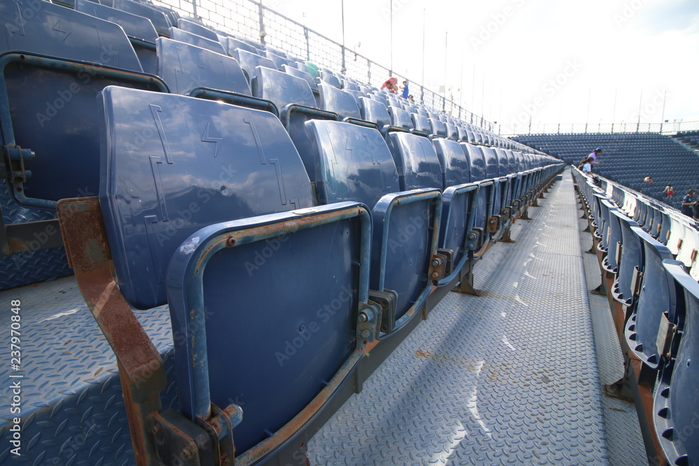 Fototapeta premium deck of cruise ship