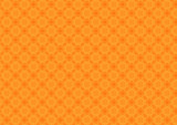 Abstract circles orange pattern background