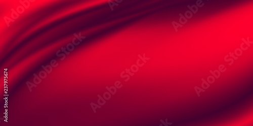 Red luxury fabric background with copy space © ArtBackground