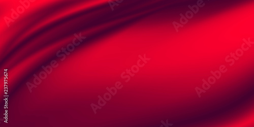 Red luxury fabric background with copy space