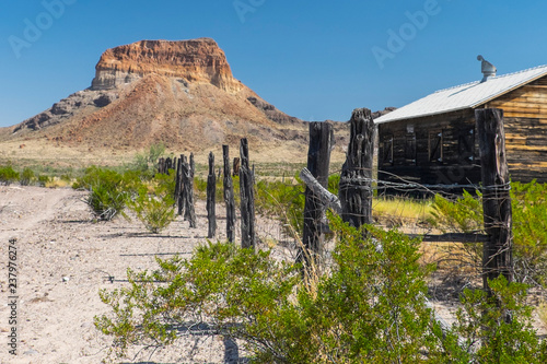 Castolon Peak in Big Bend National Park