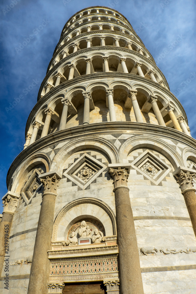 Leaning Tower Door Entrance Campanile Cathedral Pisa Italy Leaning Tower Door Entrance Campanile Cathedral Pisa Italy