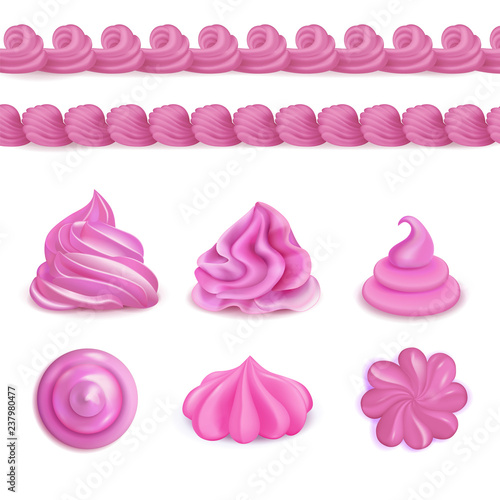 Whipped Cream Decorations Set