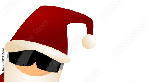 Nikolaus mit Sonnenbrille