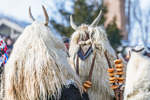 traditional participant called buso of the busojaras event photo